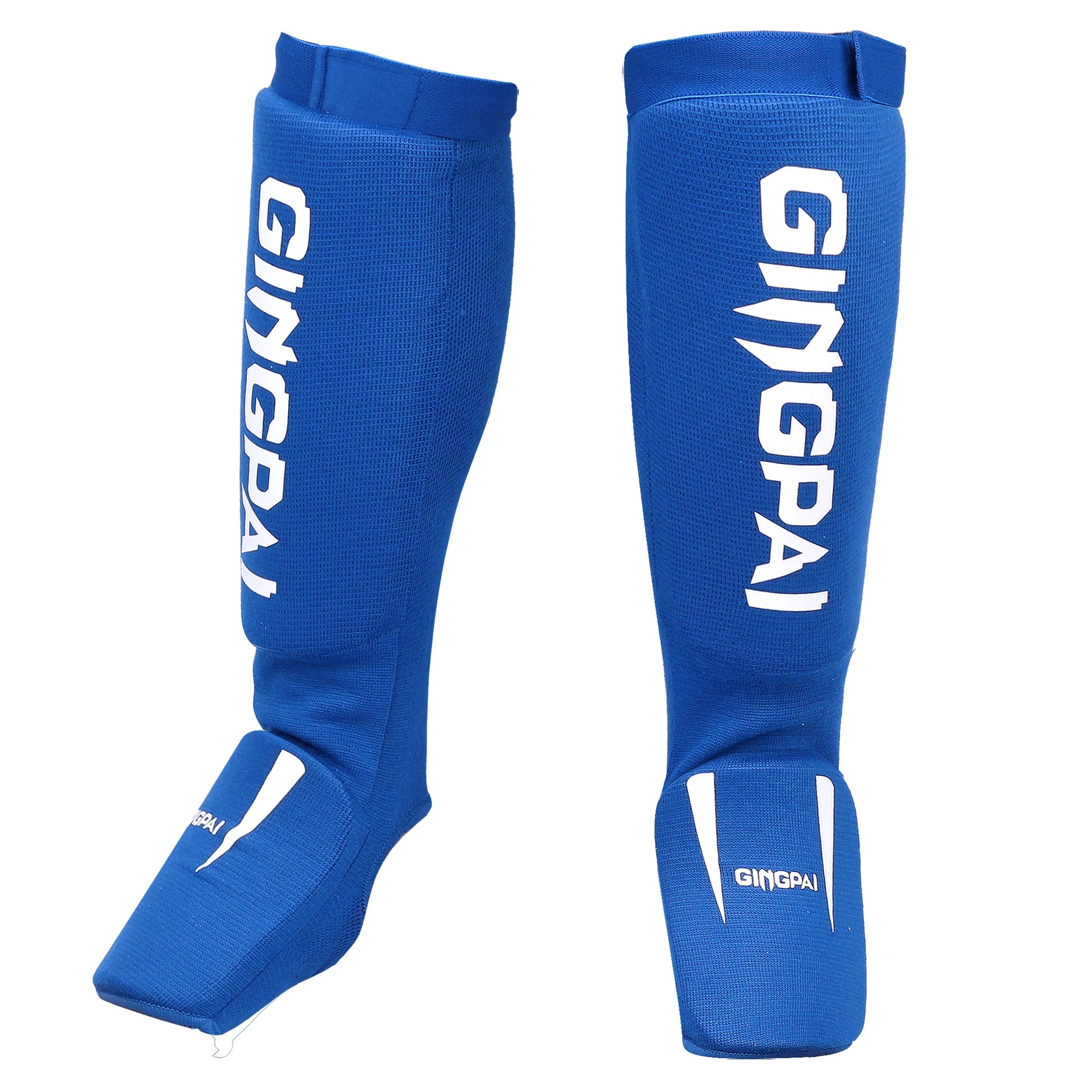 Cotton Boxing Shin Guards MMA Instep Ankle Protector Foot Protection TKD Kickboxing Pad Muaythai Training Leg Support Protectors