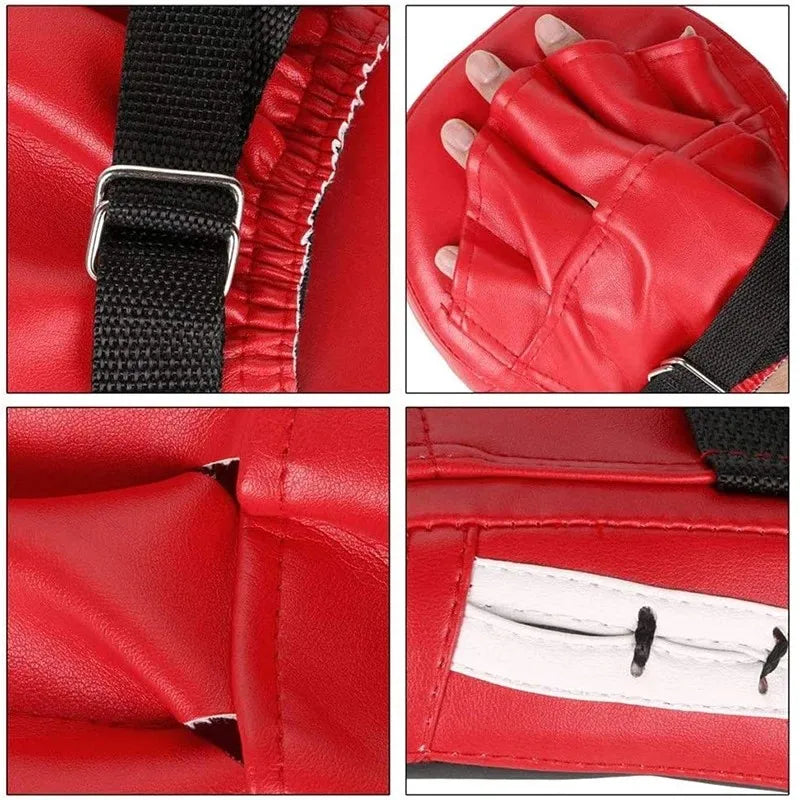 Curved Punching Mitts Boxing Pads Hand Target Boxing Pads Gloves Training Focus Pads Kickboxing Muay Thai Martial Art